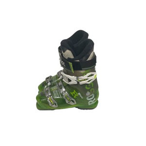 Used Rossignol EVO Boys DH Ski Boot Green 240 MP - J06 - W07 11847-S000032850