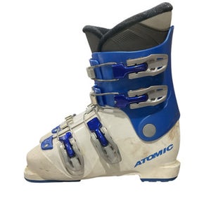 Used Atomic SKI BOOTS Boys DH Ski Boot Royal Blue And White 215 MP - J03 11847-S000032867