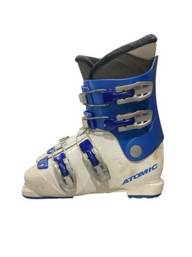 Used Atomic SKI BOOTS Boys DH Ski Boot Royal Blue And White 215 MP - J03 11847-S000032867