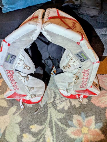 29" 2008 Reebok Revoke int pro Goalie Leg Pads