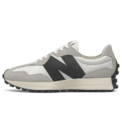 New Balance 327 MS327FE Sneaker Men's 10.5 Sea Salt Black Lifestyle Shoes SHOP25