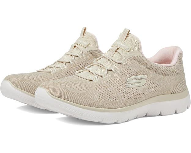 Skechers Summit - Fun Flair Sneaker Women's US 9 Taupe Slip-ins Shoes VER1375