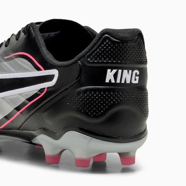 Puma King Pro FG/AG 108308-02 Unisex US 11 Silver Black 