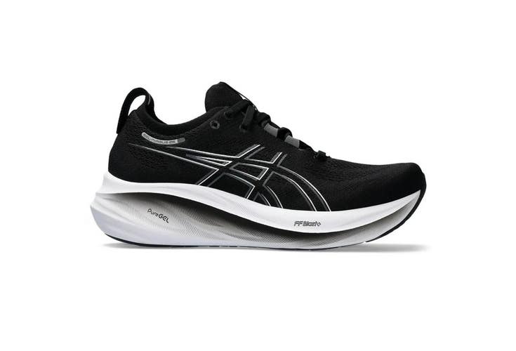 Asics Gel-Nimbus 26 1012B602-001 Women's US 8D WIDE Black Running Shoes VER1372