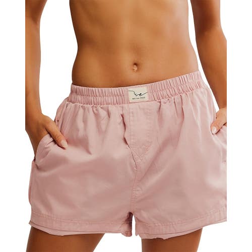 Free People We The Free Day to Day Solid Shorts Womens Medium Pink Boxer JDM2690