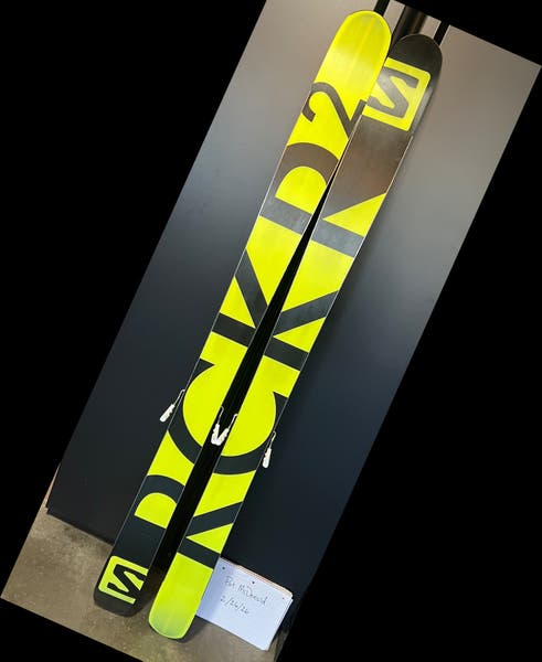 salomon 108 skis Salomon 182 cm Rocker2 108 Skis With Bindings (Used)