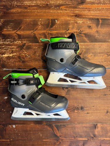 Bauer Konekt HF2 Hockey Goalie Skates Size 5 (Used)