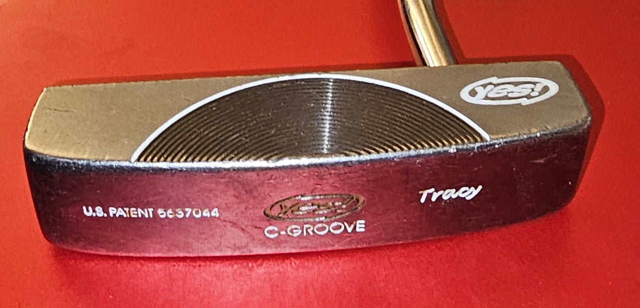 Blue Unisex Yes! Blade Tracy Right Handed Putter (Used)