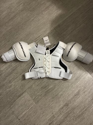 Small Senior Sher-Wood 5030 Shoulder Pads (New)