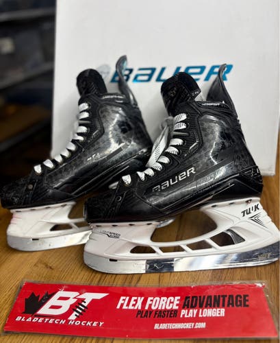 Bauer Supreme Mach Hockey Skates w/ BladeTech Steel - Senior 7 (Excellent Condition)