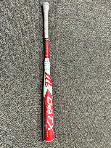 2023 Marucci CAT X Composite BBCOR Certified Bat (-3) 30 oz 33" (Used)