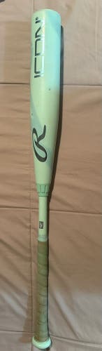 2026 Rawlings Icon Composite USSSA Certified Bat (-10) 20 oz 30" (Used)