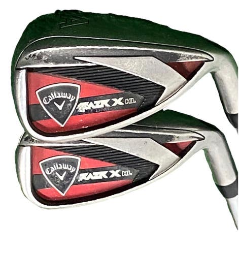 Callaway Razr X HL Wedge Set Pitching, Gap Wedges RH XP M-10 Steel New Mid Grips