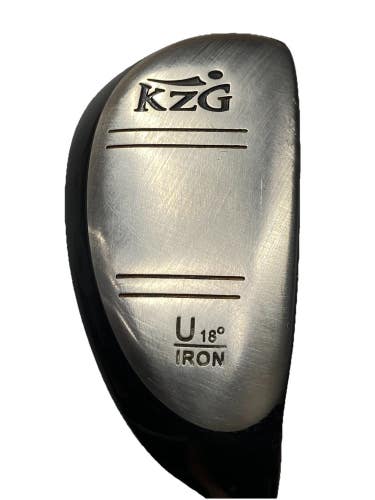 KZG 18* Utility Driving Hybrid RH UST IROD Stiff Graphite 40 Good Grip Nice Club