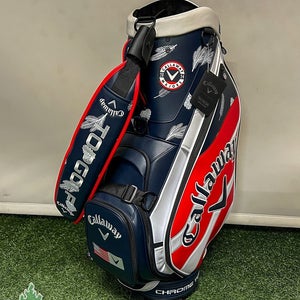 NEW Callaway 2024 May Major US Open Tour Staff Bag 6-Dividers Rainhood Included