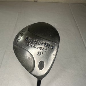Men's Callaway Big Bertha Steelhead Right Handed Driver 9 degree Loft (Used)
