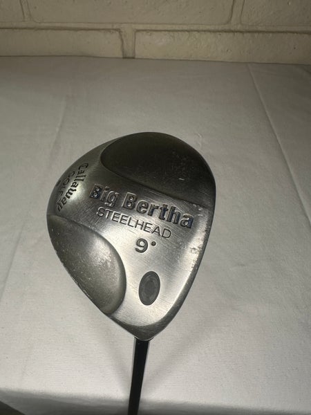 Men's Callaway Big Bertha Steelhead Right Handed Driver 9 degree Loft (Used)