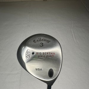 Men's Callaway Big Bertha Warbird Right Handed Fairway Wood 3 Wood (Used)