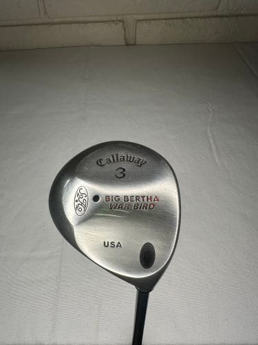 Men's Callaway Big Bertha Warbird Right Handed Fairway Wood 3 Wood (Used)