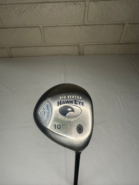 Men's Callaway Big Bertha Hawk Eye Right Handed Driver Regular Flex 10 Loft (Used)