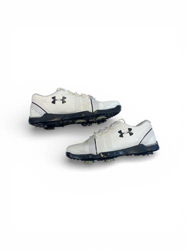 Used Under Armour Jr Golf Shoes White Junior 05 11873-C000222671