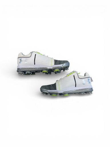 Used Under Armour Mens Golf Shoes White Senior 5 11873-S000205457