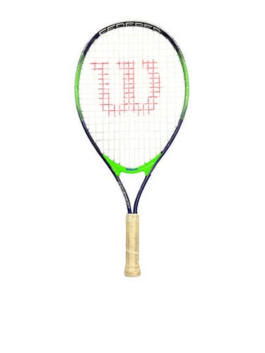 Used Wilson FEDERER Junior Tennis Racquet Green 23" 11834-S000045928