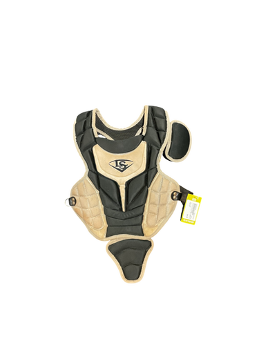 Used Louisville Slugger CHEST PROTECTOR Catchers Chest Protector Black Junior 11834-S000045926