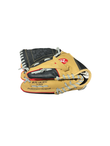 Used Rawlings PLAYERS SERIES GLOVE BB/SB Glove LH Throw Brown 10" 11834-S000045983