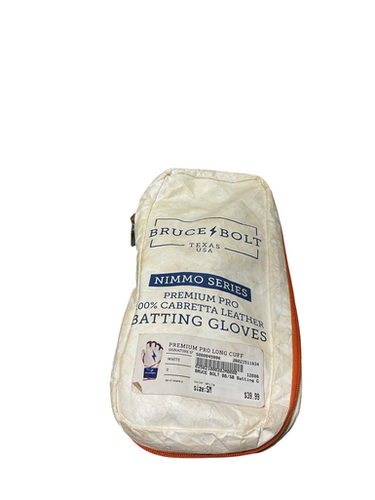 Used BB/SB Batting Gloves White SM 11834-S000045998