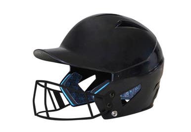 New HX ROOKIE MEDIUM BLACK SOFTBALL HELMET 11834-CHPHXFPUBJ