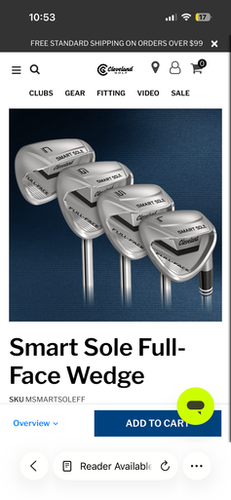 New CLAND FULLFACE L 64 ST RH 11834-CLE11238899