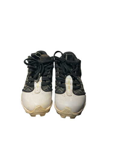 Used Under Armour BRYCE HARPER BB/SB Cleats White Youth 12.0 11834-S000046500