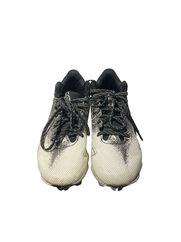 Used Under Armour LOCKED DOWN BB/SB Cleats White Junior 02.5 11834-S000046497