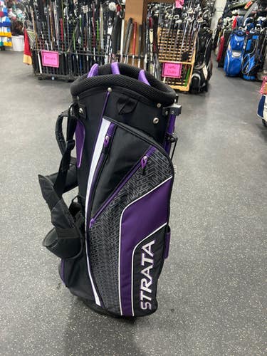 Used Strata WOMENS STAND BAG Womens Stand Bag Purple 11337-S000479377