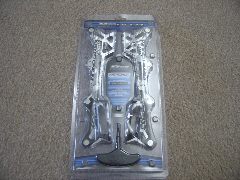 Brand New Bauer/Mission Hi-Lo Kryptonium Medium Inline/Roller Hockey Skates Chassis