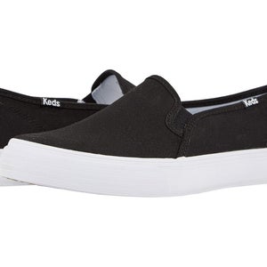 Keds Double Decker WF63480 Sneakers Women's US 9.5 Black Comfort Shoes HAWK2529