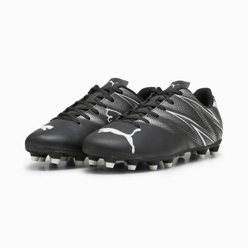 Puma Attacanto 107477-01 Men 10.5 Black Silver Mist FG/AG Soccer Cleats HAWK2582