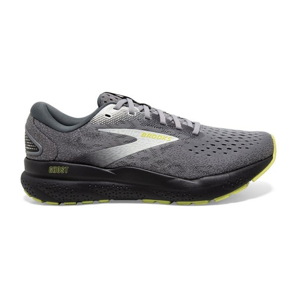 Brooks Ghost 16 110418-4E-040 Sneaker Men's 9.5 4E Gray Running Shoes HAWK2617