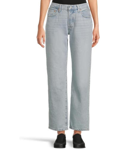 Levi's 501 90s Jeans Women 25x30 Ever Afternoon Denim Loose Fit Straight DDR2099