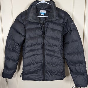 Columbia Autumn Park Duck Down Mid Length Omni Heat Puffer Jacket Women's XL