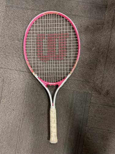 Used Wilson VENUS SERENA Girls Tennis Racquet Pink 25" 11614-S000230865
