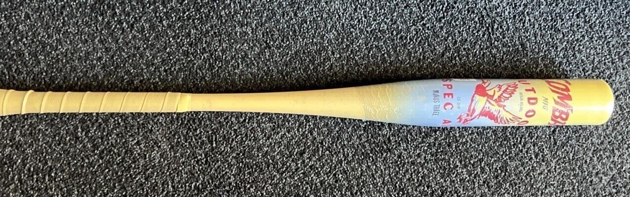 New Combat MFG Outdoor Big Barrels Spec A1 BBCOR BAT (-3) 33/30