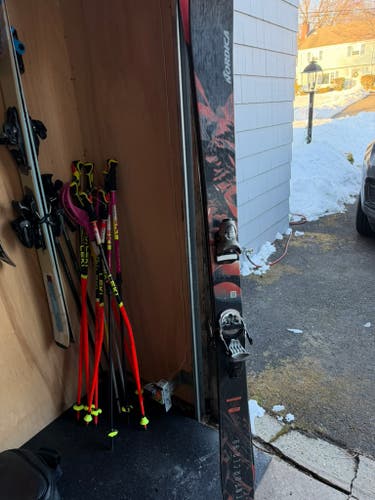 Men's 2025 Nordica 179 cm All Mountain Enforcer 99 Skis With Bindings Max Din 15 (Used)