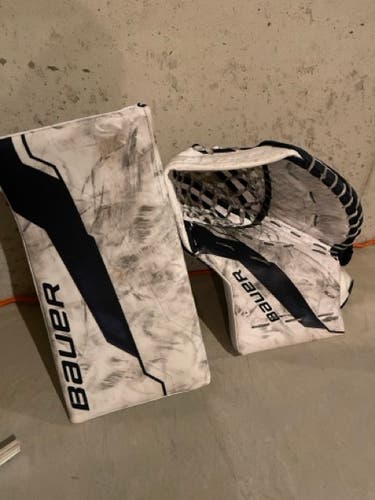 Bauer Supreme Shadow Regular Glove & Blocker (Used)