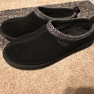 Black Men's Size M 10.0 (W 11.0) Adult UGG Tasman Shoes (Used)