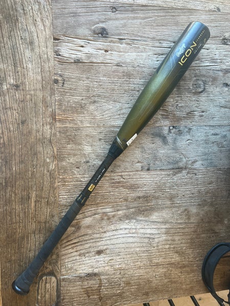 Rawlings Icon BBCOR Certified Bat (-3) 28 oz 31" (Used)