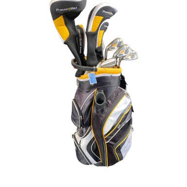 Used Powerbilt GRANDSLAM GS2 Mens Package Set LH Yellow 13 Piece 11883-S000157351