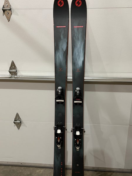 2024 Blizzard Bonafide 97 177 cm All Mountain Skis With Look spx Bindings Max Din 12 (Used)