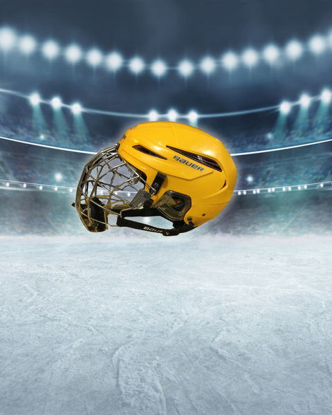 Bauer IMS 11.0 Yellow Medium Helmet